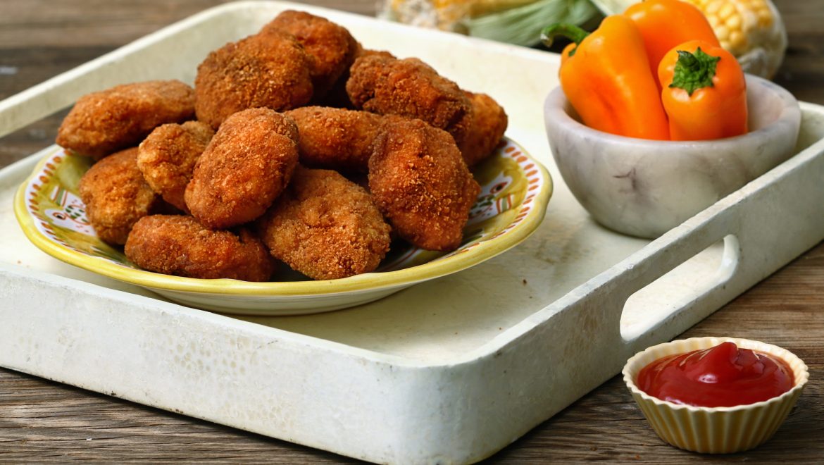 נאגטס עוף ותירס