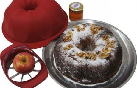 מתכון לראש השנה: עוגת דבש תפוחים ואגוזים