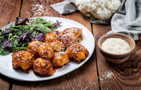 נאגטס כרובית ברוטב אדום